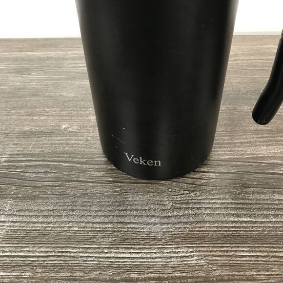 Veken French Press Coffee & Tea Maker, 304 Stainless Steel Black - Picture 2 of 13